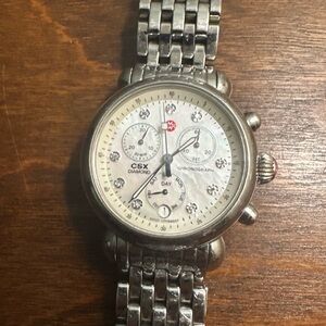 Silver Michele watch